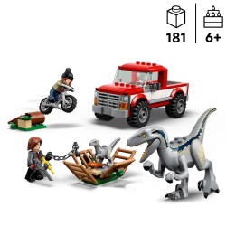 LEGO La cattura dei Velociraptor Blue e Beta