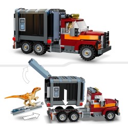 LEGO Jurassic World T. rex & Atrociraptor Toy 76948