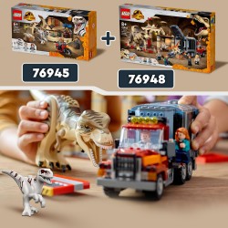 LEGO La fuga del T. rex e dell’Atrociraptor