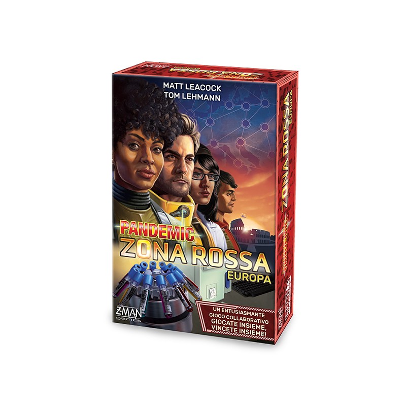 ASMODEE - PANDEMIC ZONA ROSSA - EUROPA