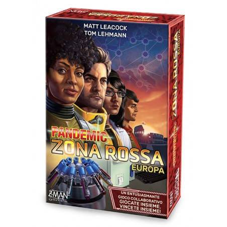 ASMODEE - PANDEMIC ZONA ROSSA - EUROPA