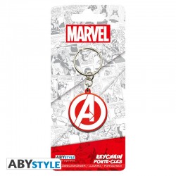 ABYSTYLE - MARVEL-PORTACHIAVI PVC-AVENGERS LOGO