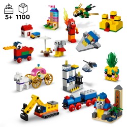 LEGO 11021 Classic 90 Años de Juego, Caja de Ladrillos