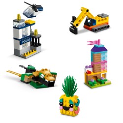LEGO 11021 Classic 90 Años de Juego, Caja de Ladrillos