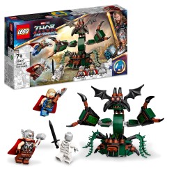 LEGO Marvel Attack on New Asgard Thor Set 76207