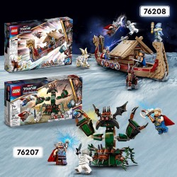 LEGO Marvel Attack on New Asgard Thor Set 76207