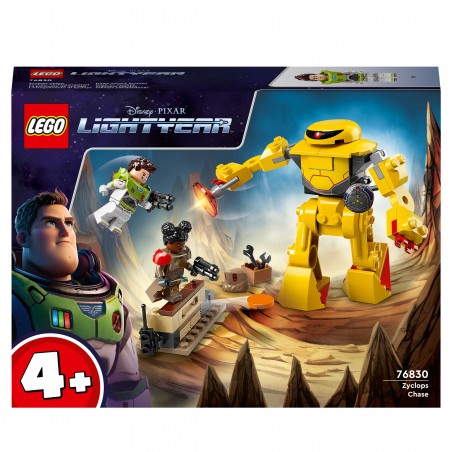LEGO Buzz l'Éclair de Disney et Pixar 76830 La Poursuite de Zyclops