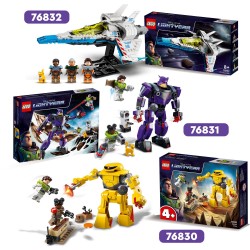 LEGO Buzz l'Éclair de Disney et Pixar 76831 La Bataille de Zurg