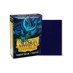 DRAGON SHIELD - 60 BUSTINE JAPANESE - MATTE NIGHT BLUE