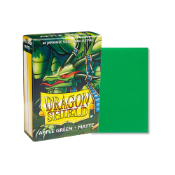 DRAGON SHIELD - 60 BUSTINE JAPANESE - MATTE APPLE GREEN