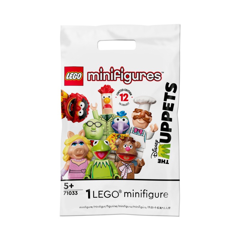 LEGO 71033 Minifiguras Los Teleñecos, Bolsa Sorpresa Coleccionable
