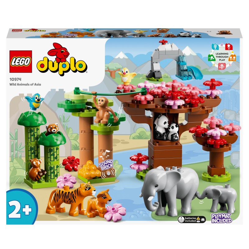 LEGO DUPLO Wild Animals of Asia Animal Toy Set 10974