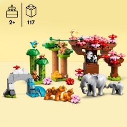 LEGO DUPLO Wild Animals of Asia Animal Toy Set 10974