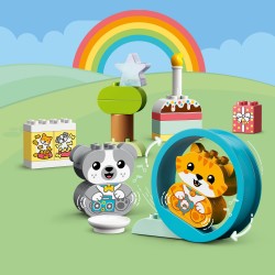 LEGO DUPLO 10977 Mes Premiers Chiot et Chaton avec Effets Sonores