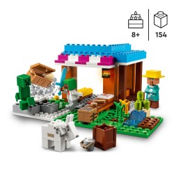LEGO 21184 Minecraft La Pastelería, Juguete de Construcción