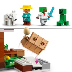 LEGO 21184 Minecraft La Pastelería, Juguete de Construcción