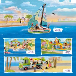 LEGO Friends Surfer Beach Fun Summer Set 41710