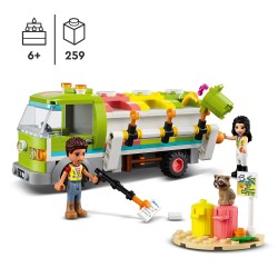 LEGO 41712 Friends Camión de Reciclaje, Juguete Educativo con Mini Muñeca