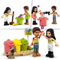 LEGO 41712 Friends Camión de Reciclaje, Juguete Educativo con Mini Muñeca