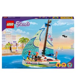 LEGO 41716 Friends Aventura Marinera de Stephanie, Barco de Juguete