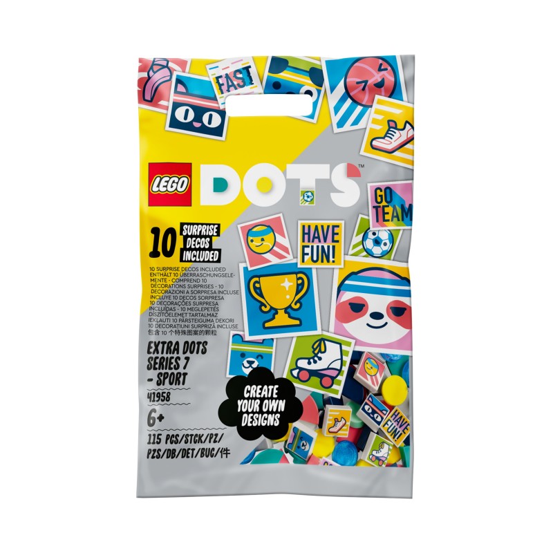 LEGO DOTS 41958 Tuiles de Décoration DOTS - Série 7