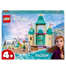 LEGO 43204 Disney Frozen Castillo de Juegos de Anna y Olaf con Caballo de Juguete