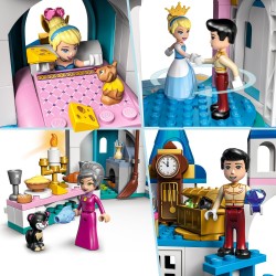 LEGO Disney Princess 43206 Le Château de Cendrillon et du Prince Charmant