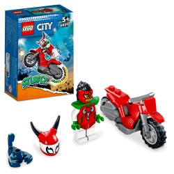 LEGO 60332 City Stuntz Moto Acrobática  Escorpión Temerario de Juguete