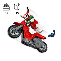 LEGO 60332 City Stuntz Moto Acrobática  Escorpión Temerario de Juguete