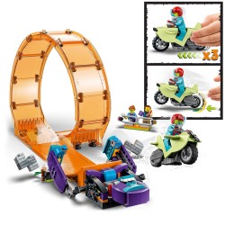 LEGO City Stuntz 60338 Le Looping du Chimpanzé Cogneur
