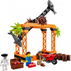 LEGO City Stuntz 60342 Le Défi de Cascade   l’Attaque des Requins