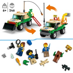 LEGO 60353 City Missies Wilde dieren reddingsmissies