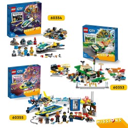 LEGO City 60353 Missions de Sauvetage des Animaux Sauvages