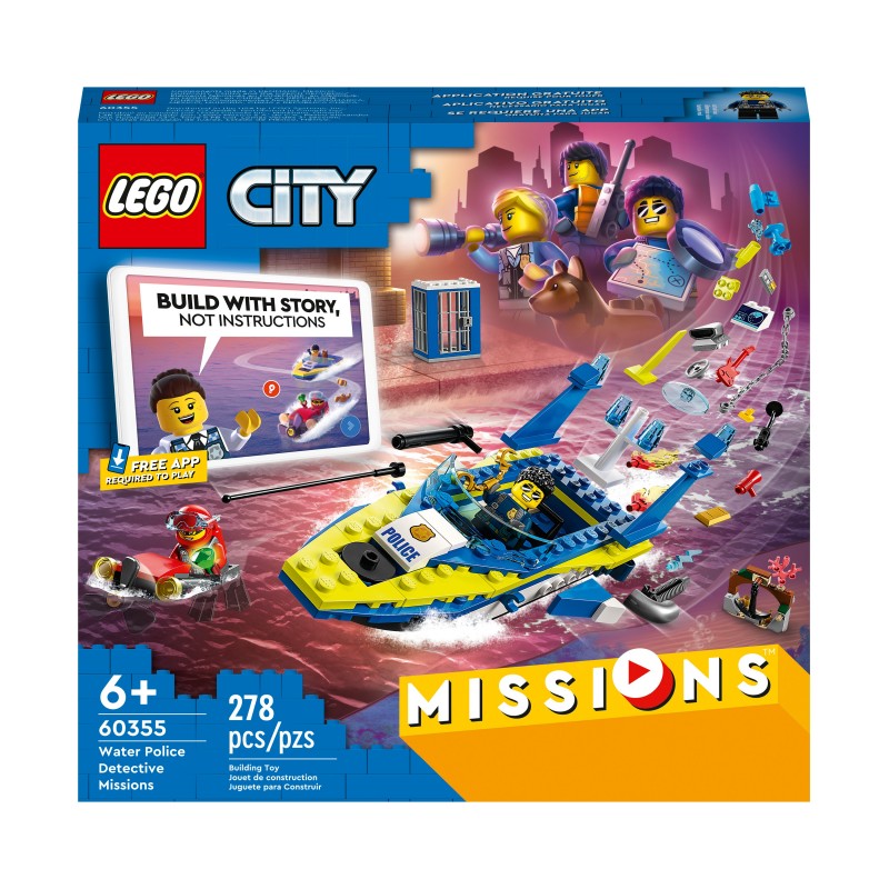 LEGO City Water Police Detective Missions Set 60355