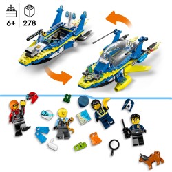 LEGO 60355 City Missies Waterpolitie recherchemissies