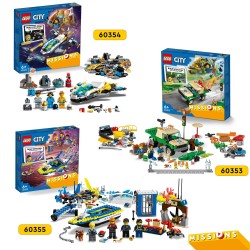 LEGO City 60355 Missions des Détectives de la Police sur l’Eau