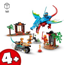 LEGO 71759 NINJAGO Templo del Dragón Ninja, Moto de Juguete