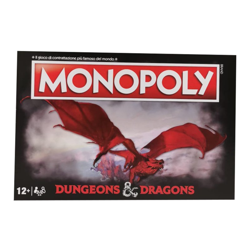 WINNING MOVES - MONOPOLY - DUNGEONS & DRAGONS - ITA