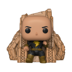 POP Movies Deluxe: Black Adam - Black Adam on Throne