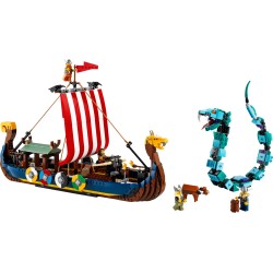 LEGO Creator Viking Ship Midgard Serpent Set 31132