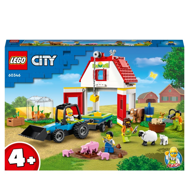 LEGO Bauernhof mit Tieren