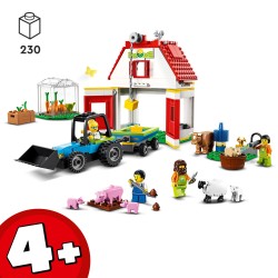 LEGO City Farm Barn & Farm Animals Toy Set 60346
