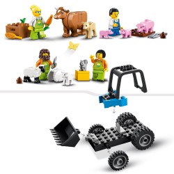 LEGO Bauernhof mit Tieren