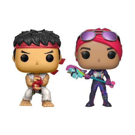 POP Games: Fortnite- 2PK Ryu & Brite Bomber