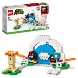LEGO 71405 Super Mario Set de Expansión  Trampolines de los Fuzzies, Coleccionable para Pack Inicial