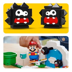 LEGO 71405 Super Mario Set de Expansión  Trampolines de los Fuzzies, Coleccionable para Pack Inicial