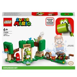 LEGO Super Mario 71406 Ensemble d’Extension La Maison Cadeau de Yoshi