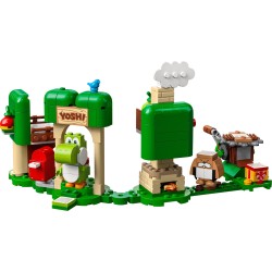 LEGO 71406 Super Mario Set de Expansión  Casa-regalo de Yoshi, Coleccionable para Pack Inicial