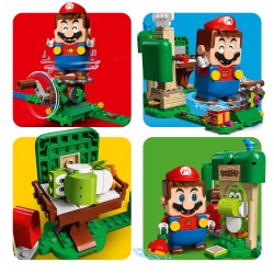 LEGO Super Mario 71406 Ensemble d’Extension La Maison Cadeau de Yoshi