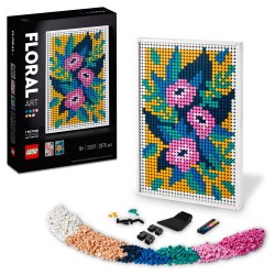 LEGO 31207 ART Arte Floral, Manualidades para Adultos
